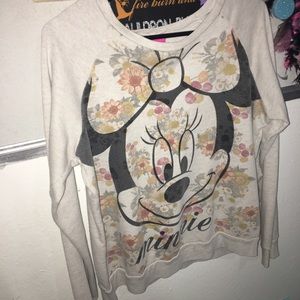 Minnie Mouse long sleeve sweater